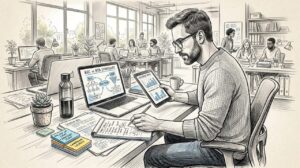 Strategist working through ecommerce website types