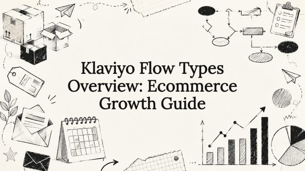 Decorative ecommerce title card illustration