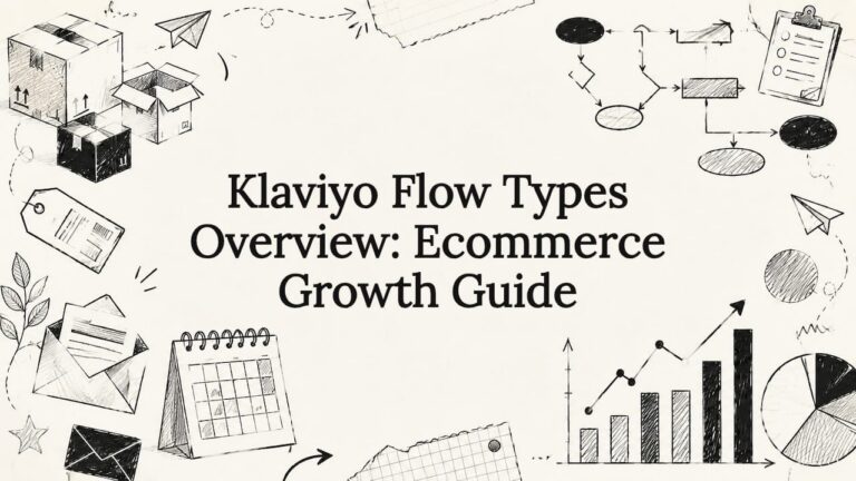 Decorative ecommerce title card illustration