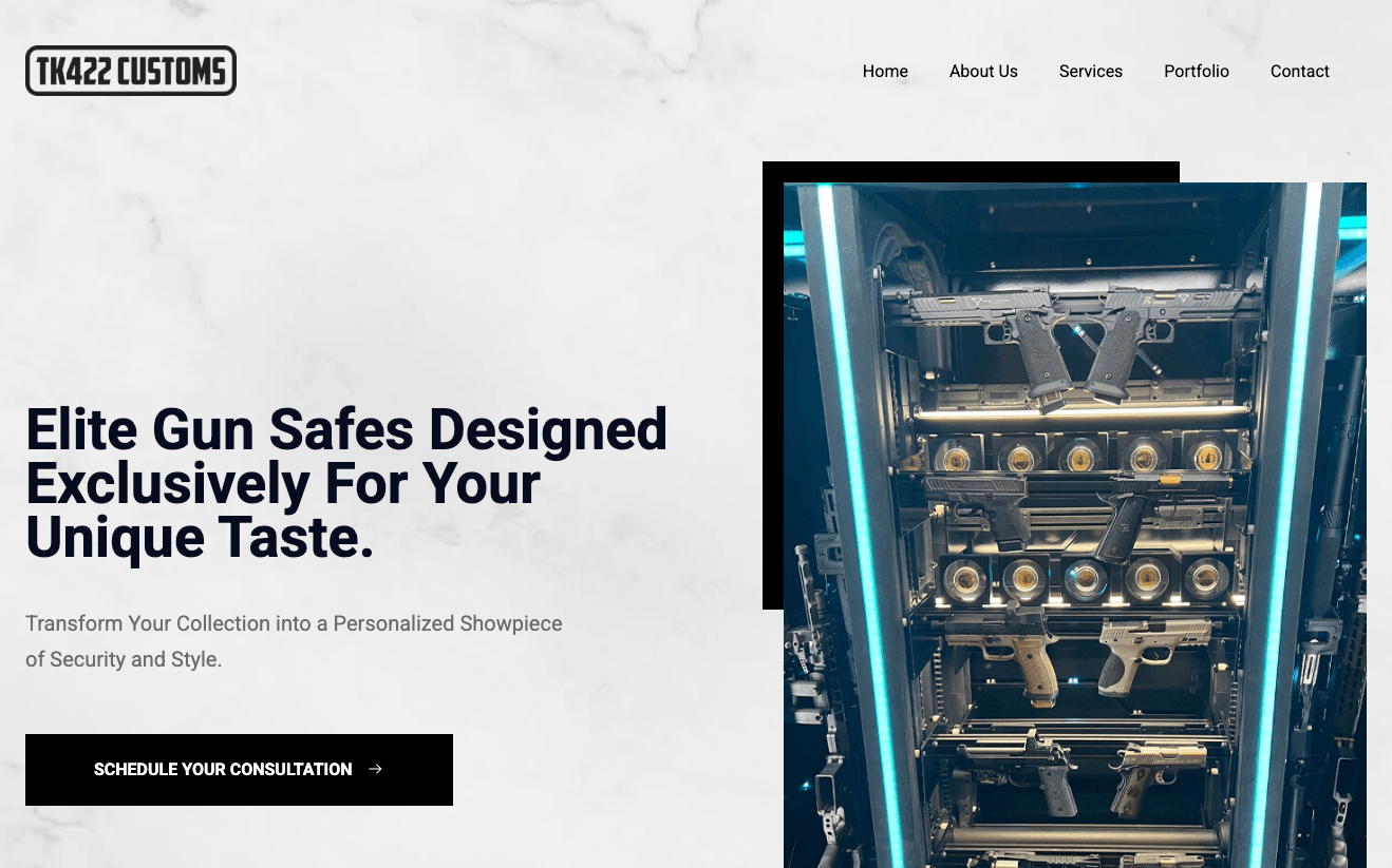 tk422-customs-home-page